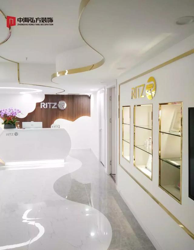 「中海弘方裝飾」南京RITZ皮膚管理中心完工！
