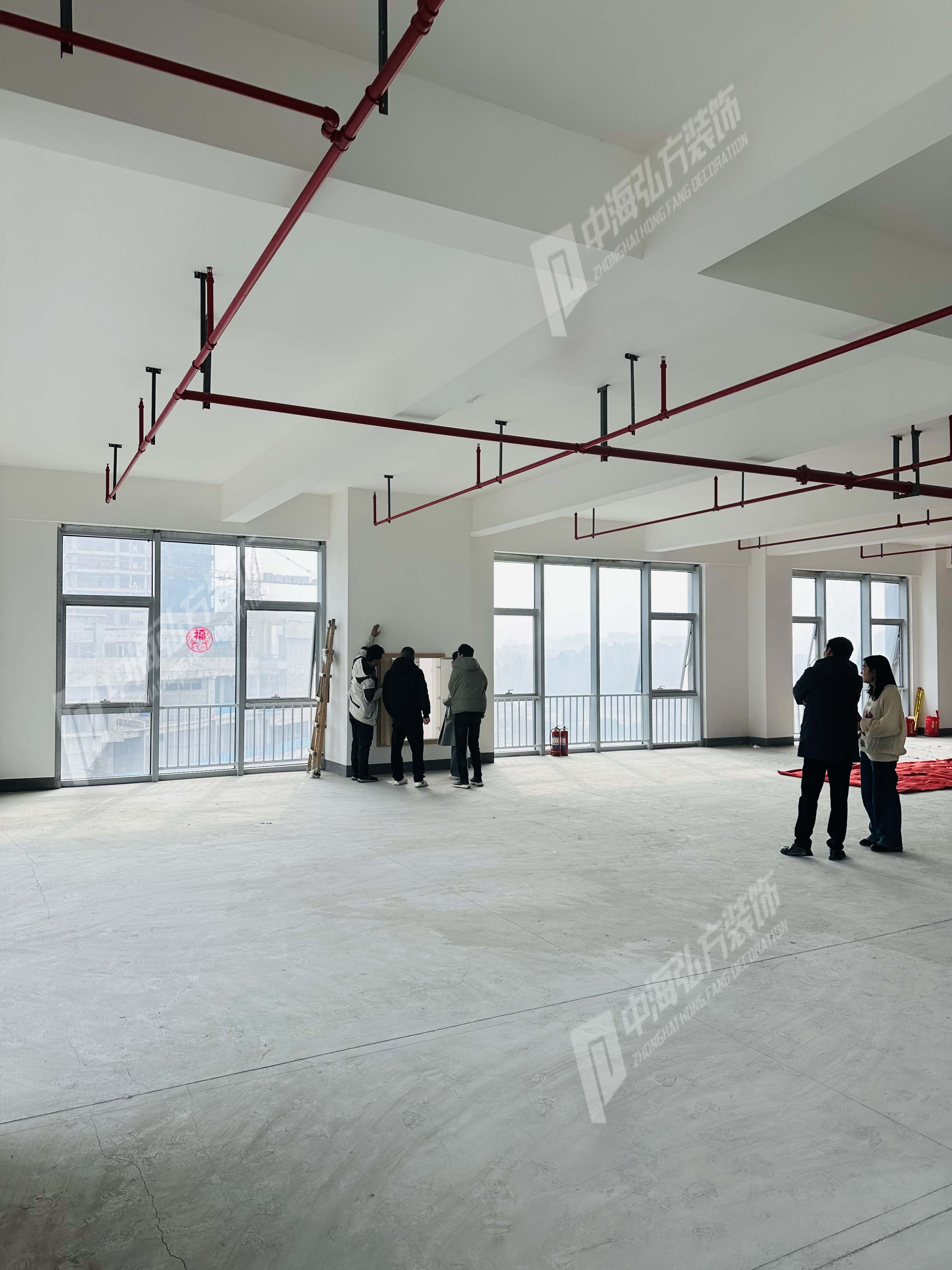 【開(kāi)工大吉】中海裝飾攜手老客戶(hù)跨越挑戰，再啟辦公室煥新之旅(圖4)