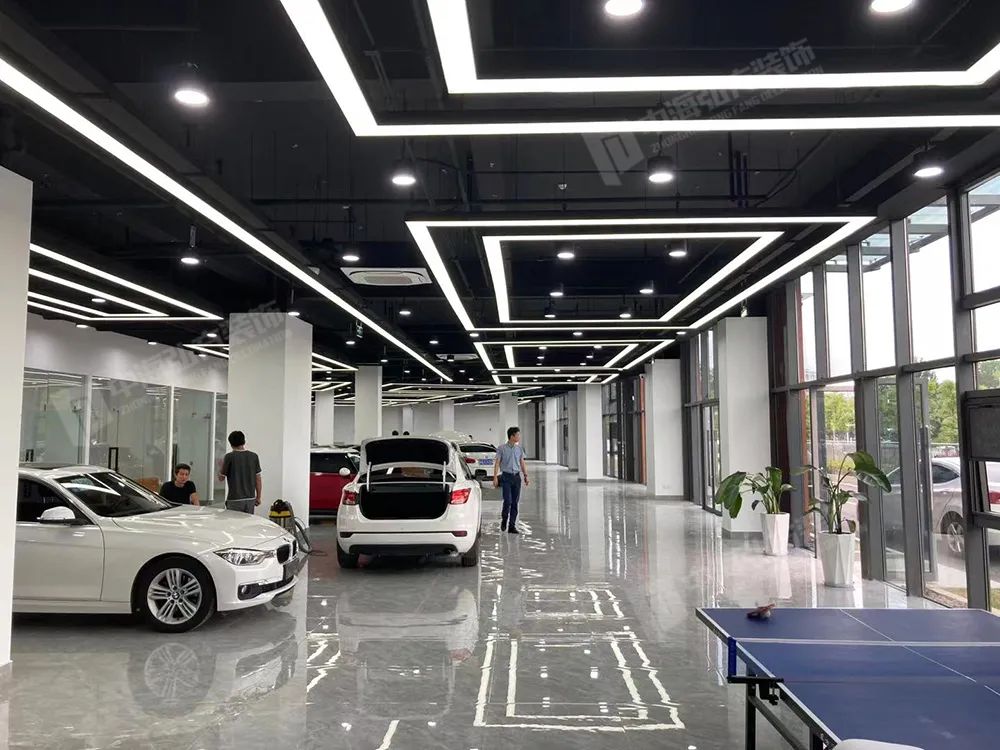 白菜二手車(chē)室內裝修工程完工驗收！(圖4)