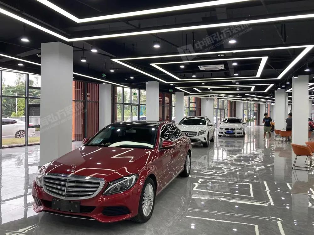 白菜二手車(chē)室內裝修工程完工驗收！(圖6)
