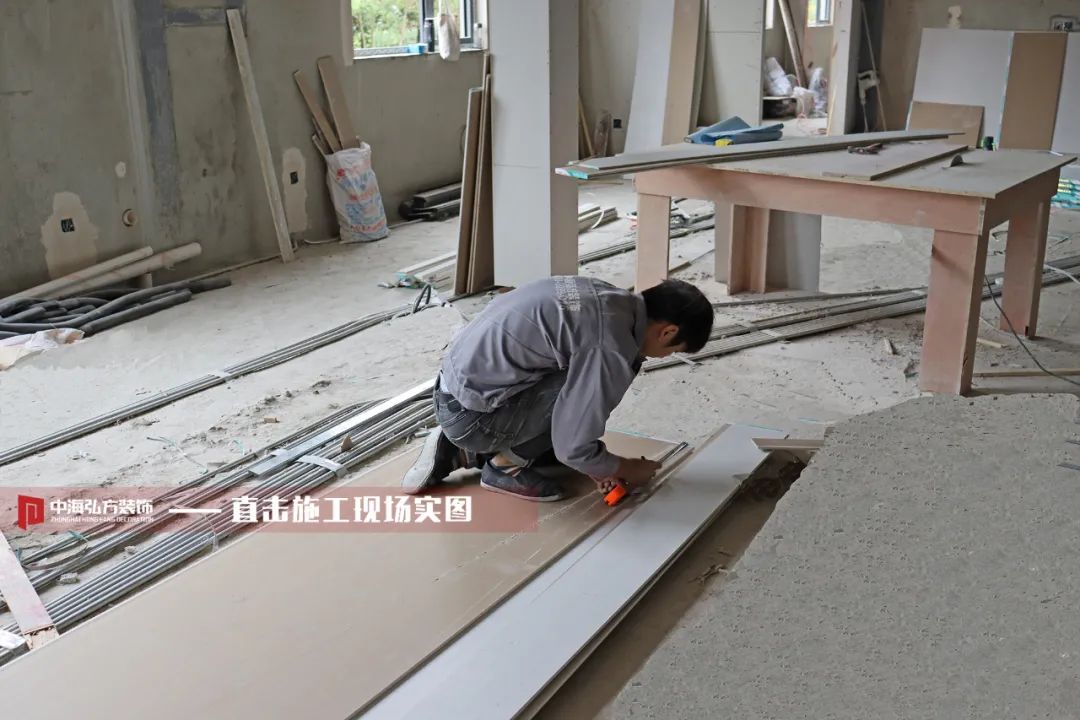 施工巡檢丨艾美特室內裝修工程巡檢施工現場(chǎng)！(圖4)